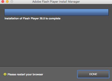 adobe flash player for mac 2016